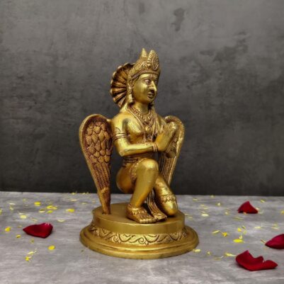brass garuda statue height 9 inch