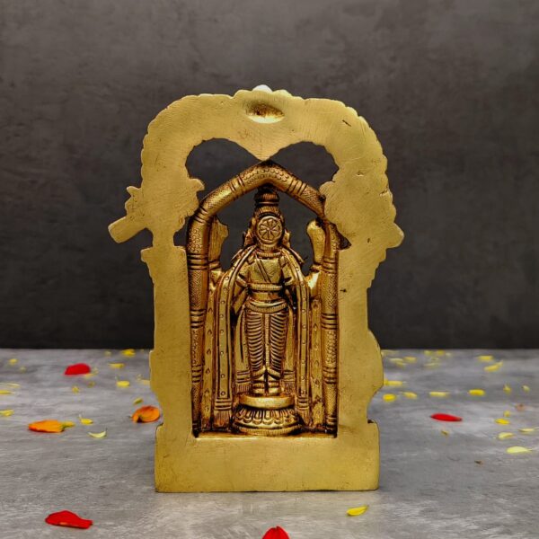 Brass lord tirupati balaji height 6 inch