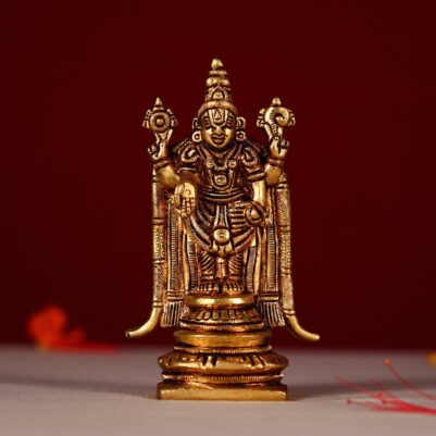 Brass tirupati balaji height 5 inch
