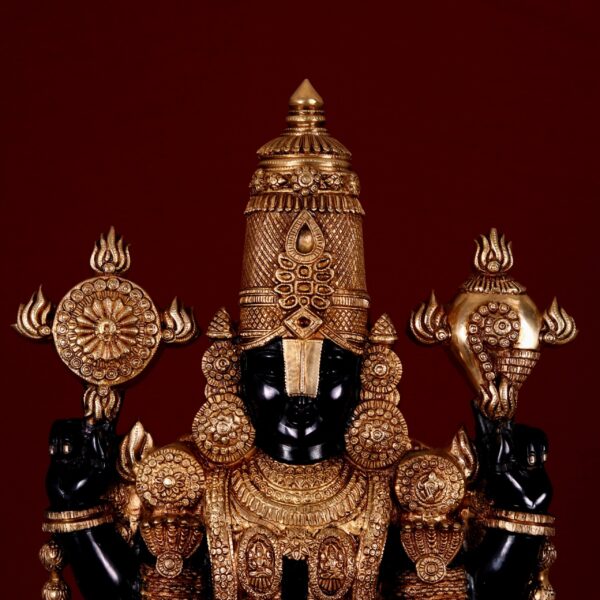 Brass Tirupati balaji idol height 48 inches