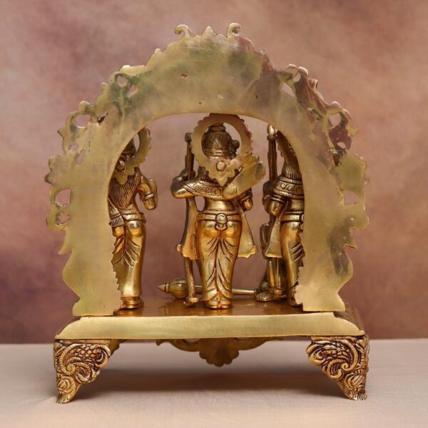 brass ram darbar murti height 13 inches