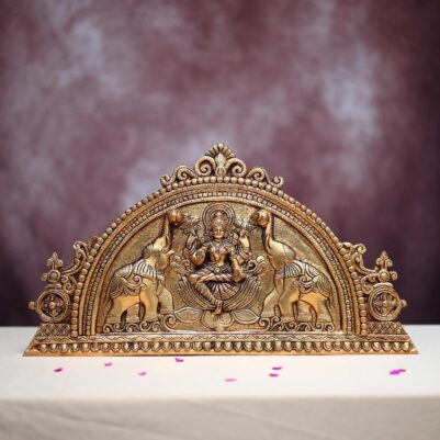 wall hanging brass galalakshmi