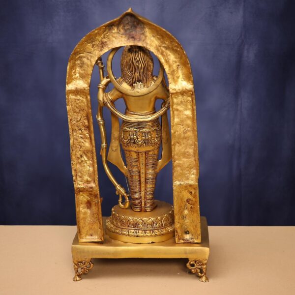 Brass Ram Lala Idol 24 Inches Height