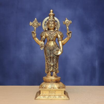 Brass Tirupati Balaji Idol height 18.5 inches
