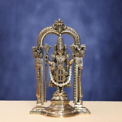 Antique Brass tirupati balaji idol height  14 inches
