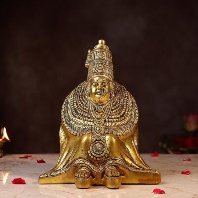 Brass Tulja Bhavani Idol Height 10.5 Inch